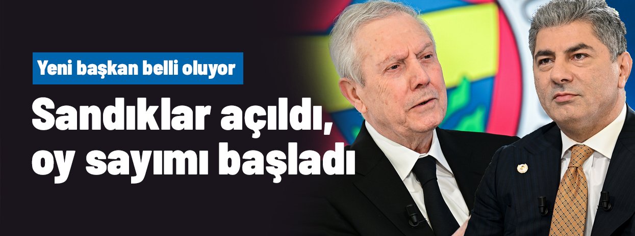 CANLI | Fenerbahçe'de seçim günü: Tarihi kongrede yeni başkan belli oluyor