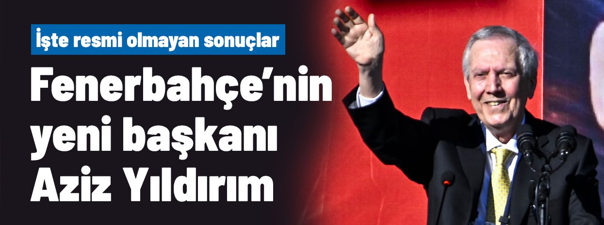 CANLI | Fenerbahçe'de seçim günü: Tarihi kongrede yeni başkan belli oluyor