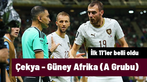 Çekya - Güney Afrika (Canlı anlatım)