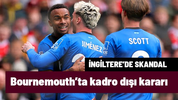 Premier Lig'de "mesaj" skandalı! Bournemouth Alex Jimenez'i kadro dışı bıraktı