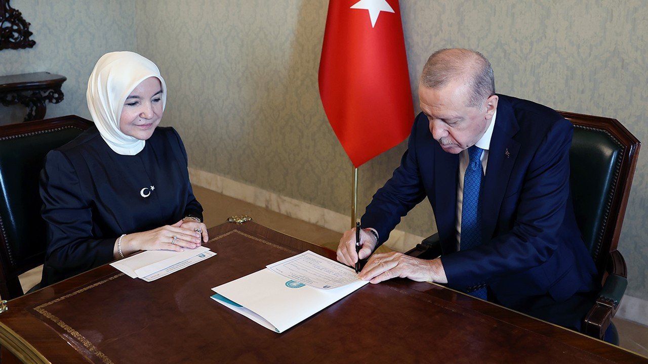 Cumhurbaşkanı Erdoğan, Darülaceze'ye kurban bağışı yaptı