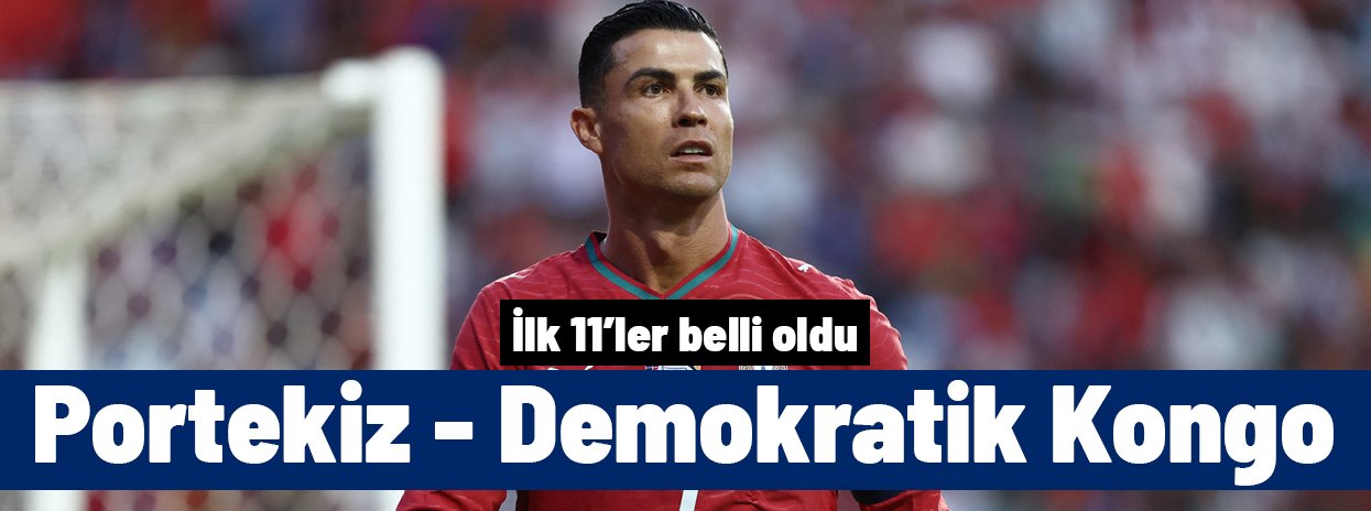 Portekiz - Demokratik Kongo (Canlı anlatım)