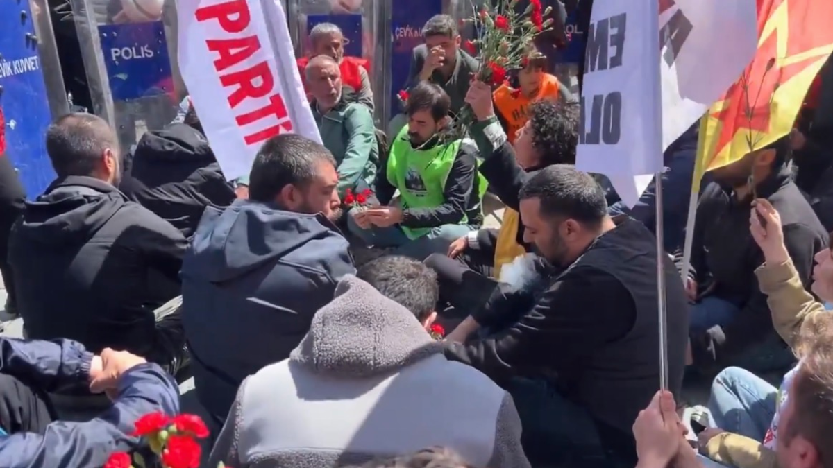 Taksim'deki 1 Mayıs eyleminde çok sayıda gözaltı