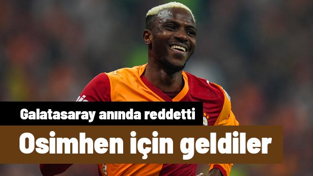 PSG'nin Osimhen teklifi Galatasaray'ı güldürdü! Saniyesinde ret