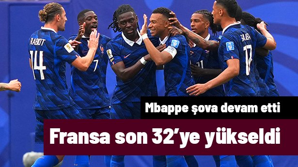 Fransa - Irak maçında Mbappe fırtınası: Hava muhalefeti bile onu durduramadı