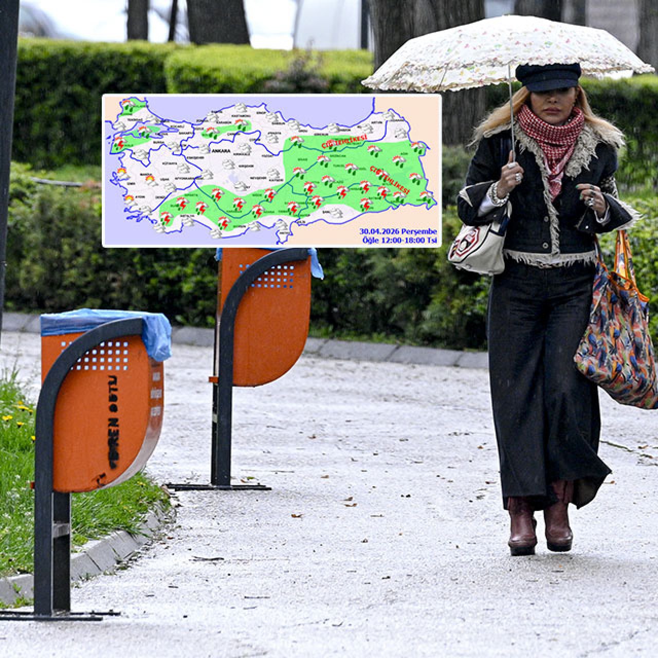 Meteoroloji saat verip uyardı! 6 bölgede yağış var!