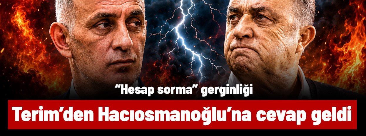 Ve Fatih Terim'den İbrahim Hacıosmanoğlu'na cevap geldi