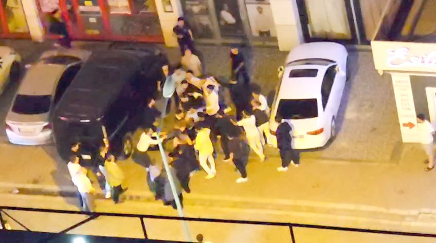 Esenyurt'ta düğün sonrası tekmeli yumruklu kavga