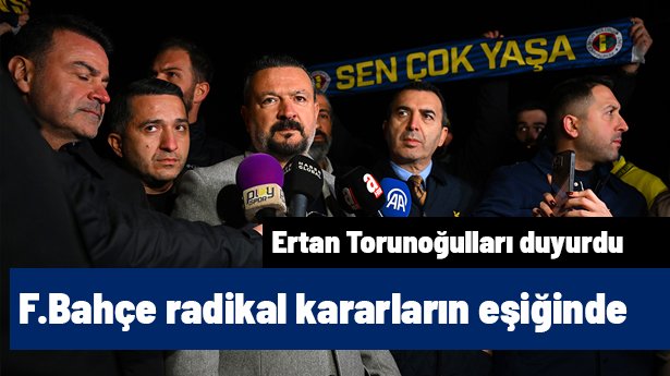 Ertan Torunoğulları derbi sonrası flaş haberi verdi: "Kararlar alıp açıklayacağız"
