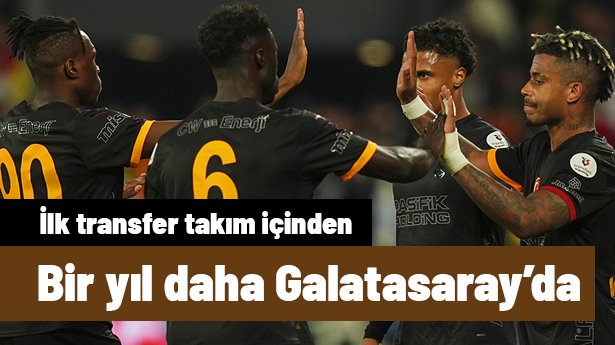 Galatasaray'da yeni sezonun ilk transferi takım içinden oldu: 1 yıl daha sarı kırmızılılarda