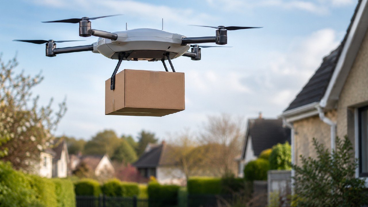 Drone ile teslimat dönemi resmen başladı