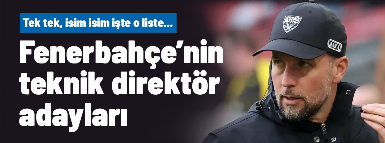 Tek tek, isim isim! İşte o liste: Fenerbahçe'nin teknik direktör adayları ortaya çıktı