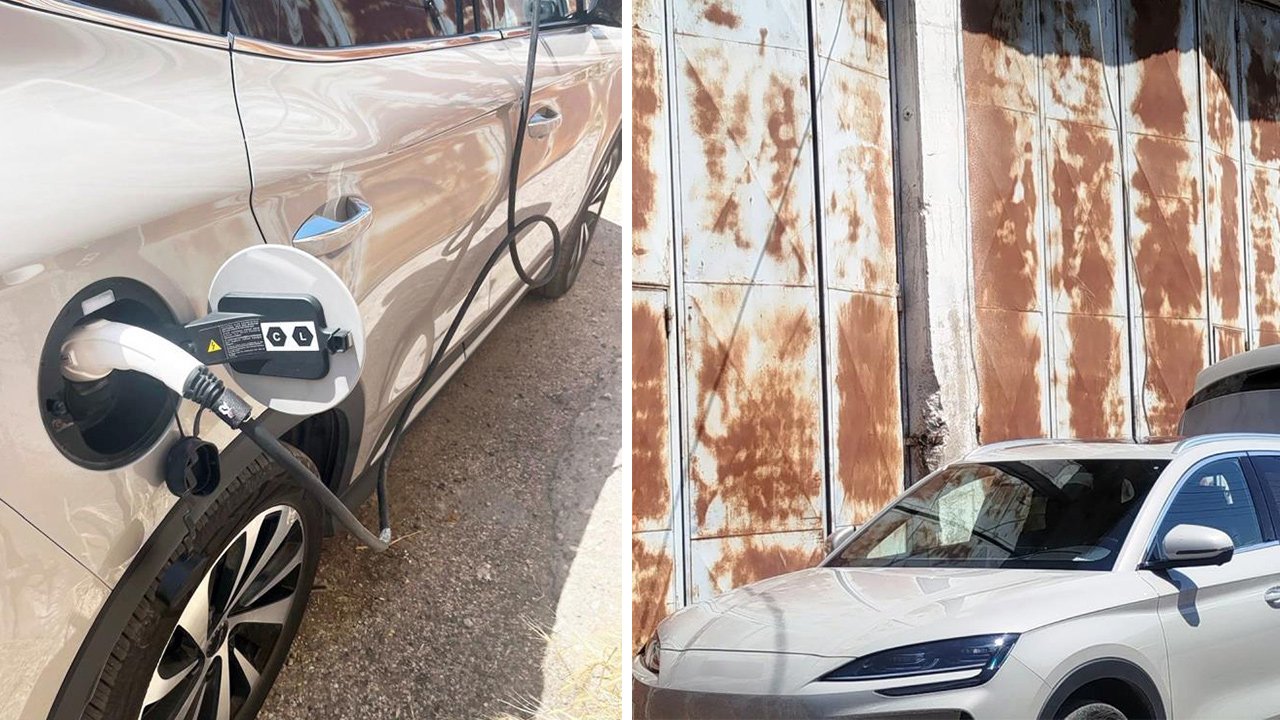 Ekipler şaşkına döndü: Kaçak elektrikle şarj istasyonu kurmuş!