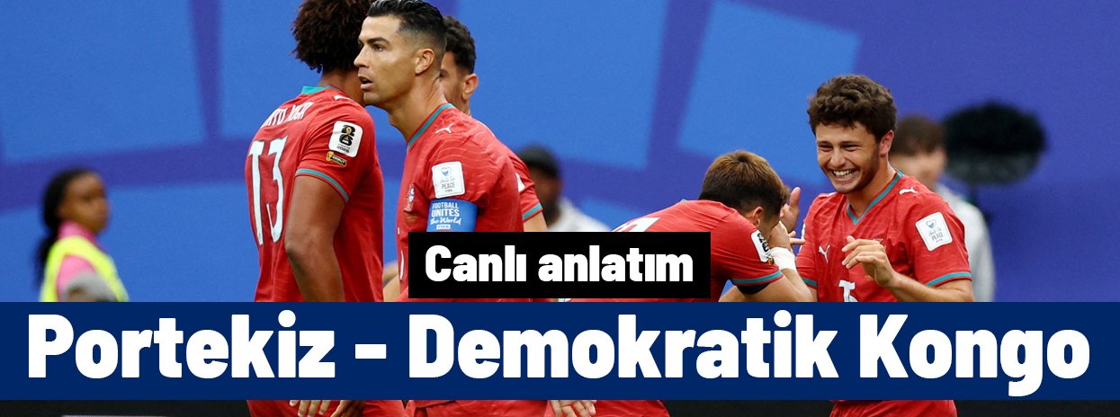 Portekiz - Demokratik Kongo (Canlı anlatım)