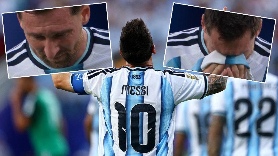 Messi gözyaşlarına boğuldu, sebebini açıkladı