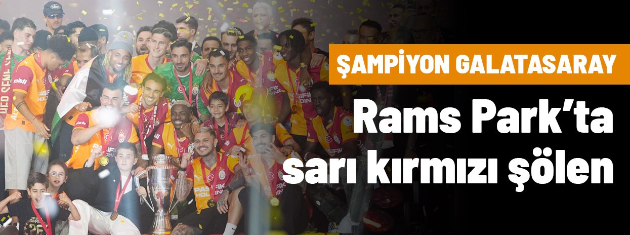 CANLI | Şampiyon Galatasaray kupasına kavuşuyor: Dakika dakika şampiyonluk kutlaması