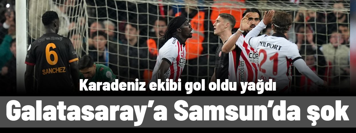 Samsunspor - Galatasaray (Canlı anlatım)