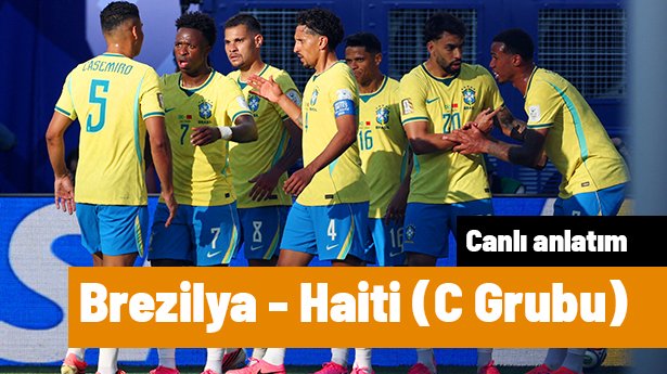 Brezilya - Haiti (Canlı anlatım)