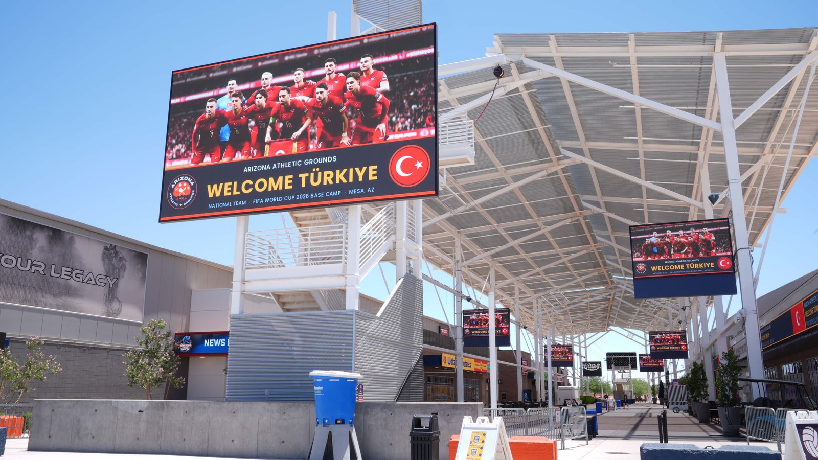 Arizona’daki tesisler, A Milli Futbol Takımı için hazır