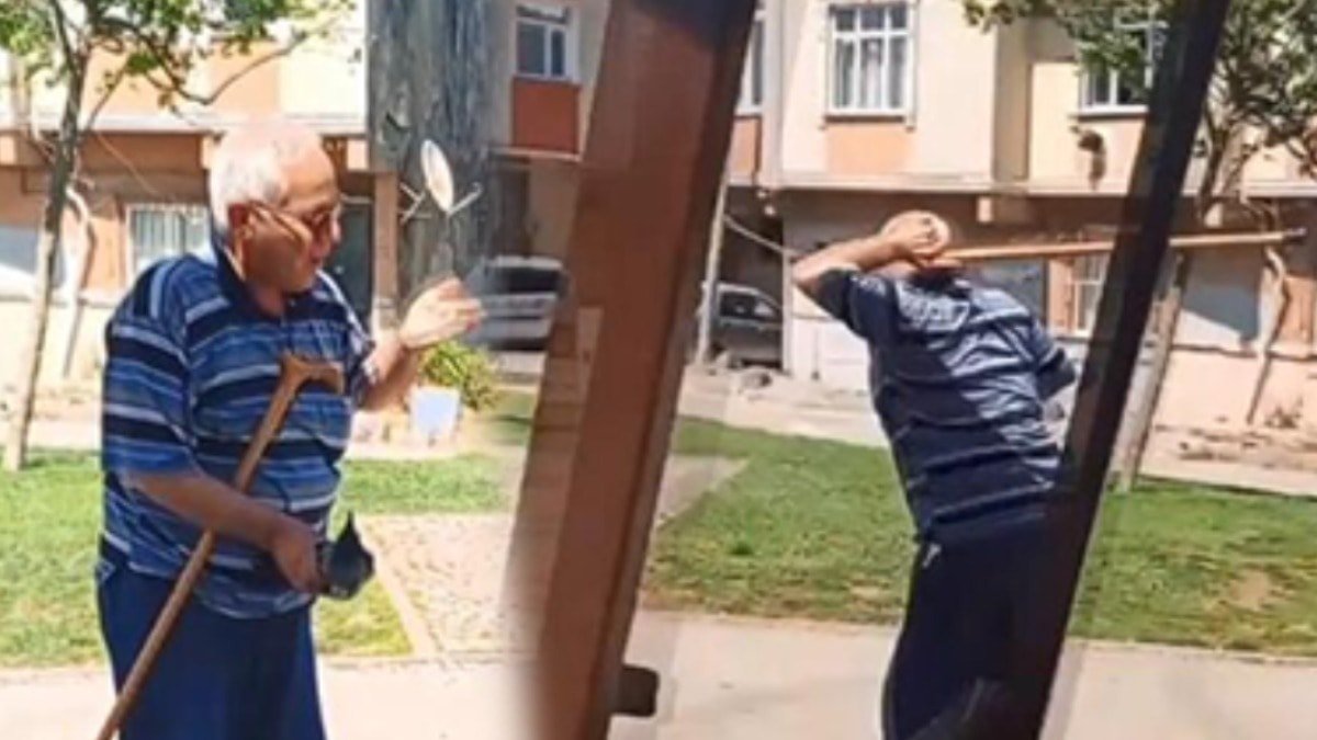 Yardım etmek istemişti... Anne karganın hışmına uğradı