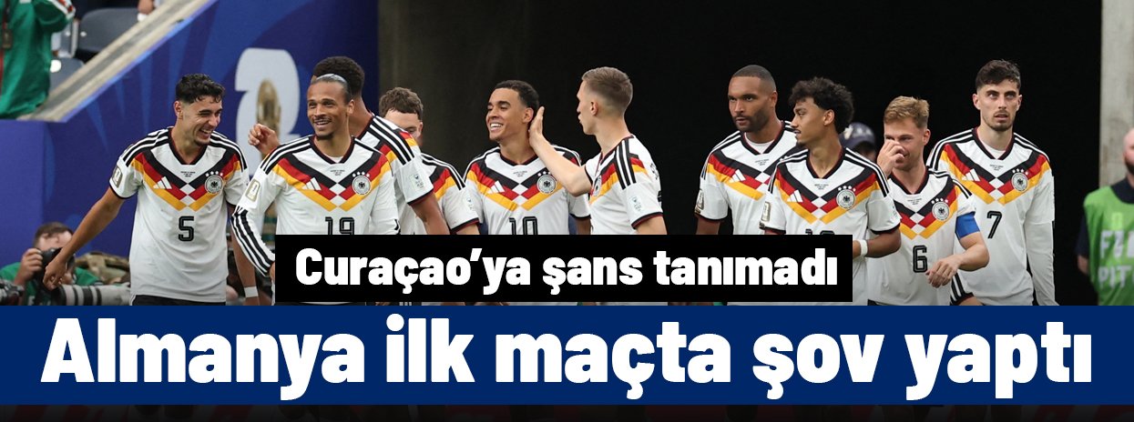 Almanya - Curaçao (İlk 11'ler)