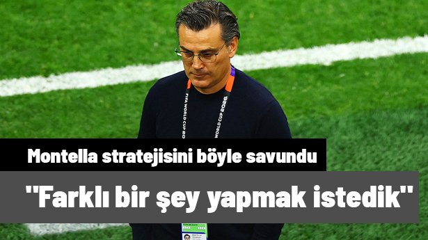 Montella, Avustralya maçındaki stratejisini böyle savundu: "Farklı bir şey yapmak istedik"