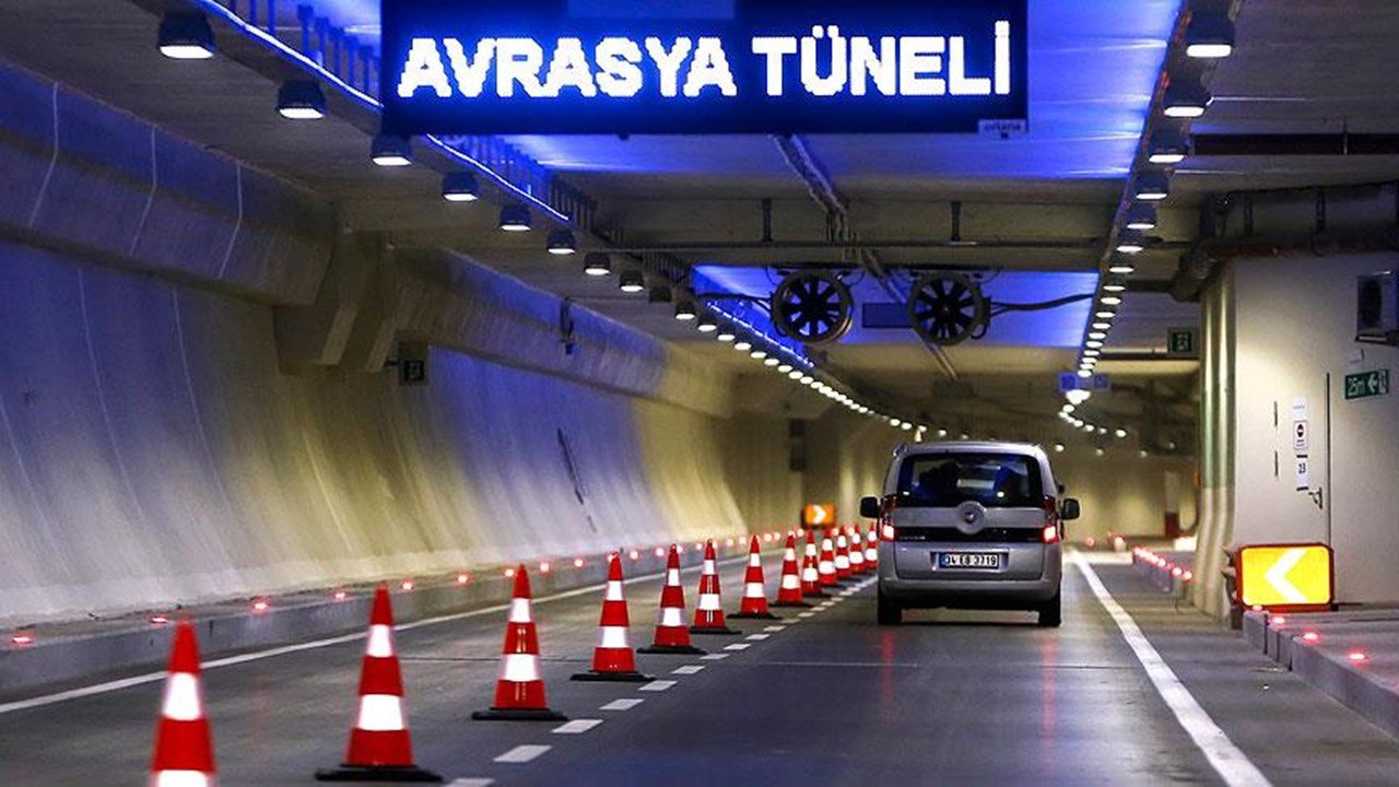 Avrasya Tüneli yol bakım çalışması nedeniyle bir süre trafiğe kapatılacak