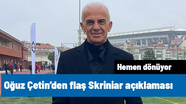 İsmail Kartal'ın duyurulduğu yayında Oğuz Çetin'den flaş Skriniar açıklaması: Hemen dönüyor