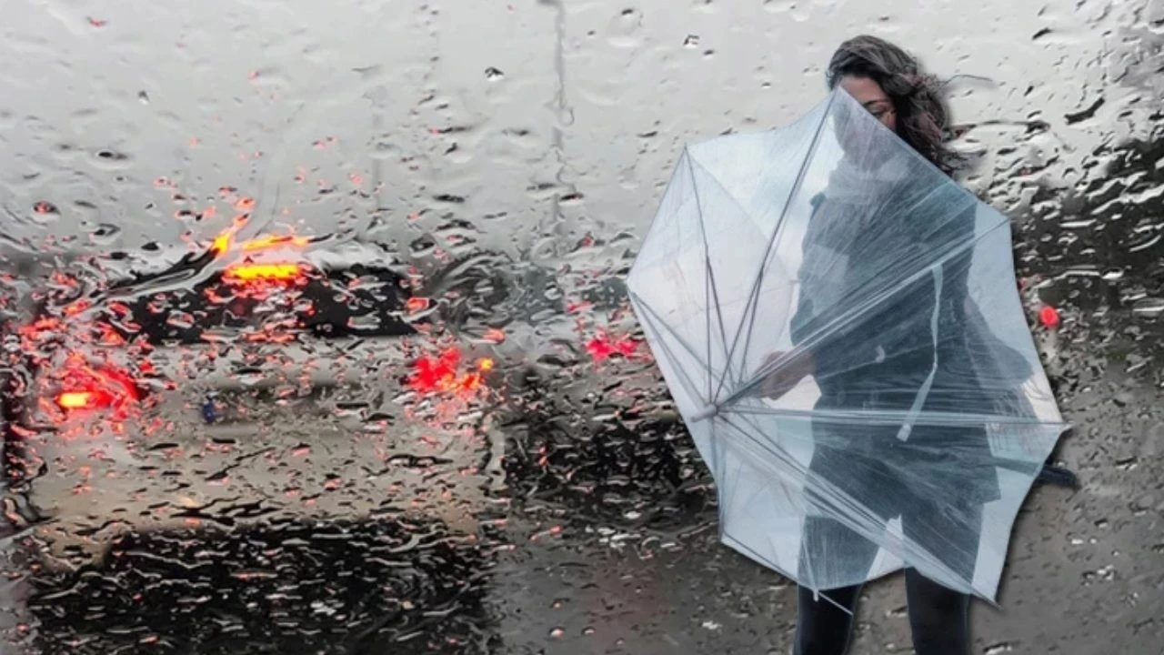 Meteoroloji'den kuvvetli yağış ve rüzgar uyarısı: İki bölgeye dikkat!