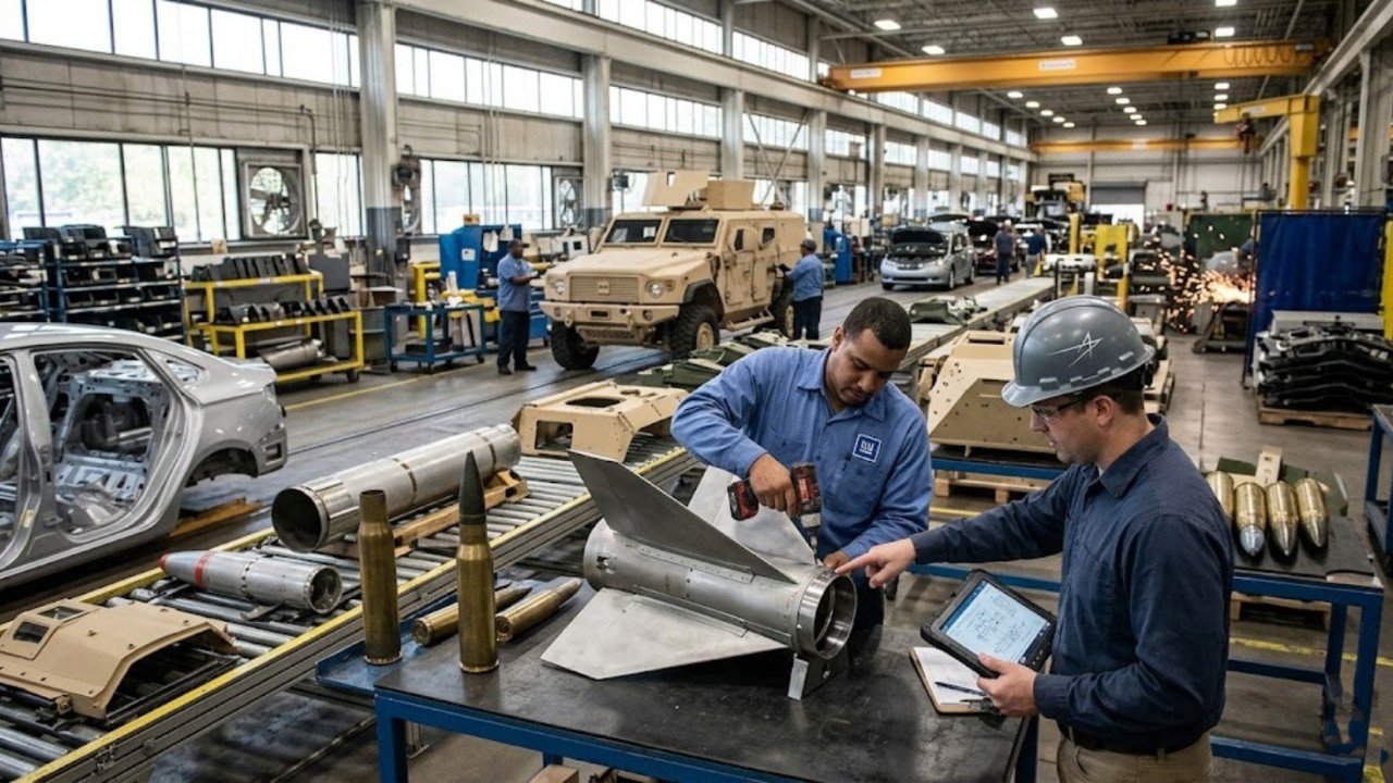 General Motors ABD savunma sanayii için üretime geçiyor