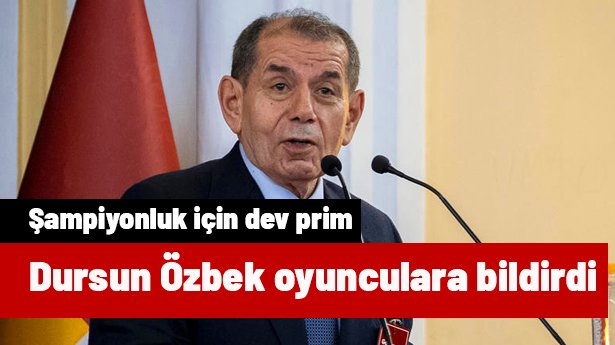 Dursun Özbek şampiyonluk maçı öncesi oyunculara bildirdi! Galatasaray'da flaş karar