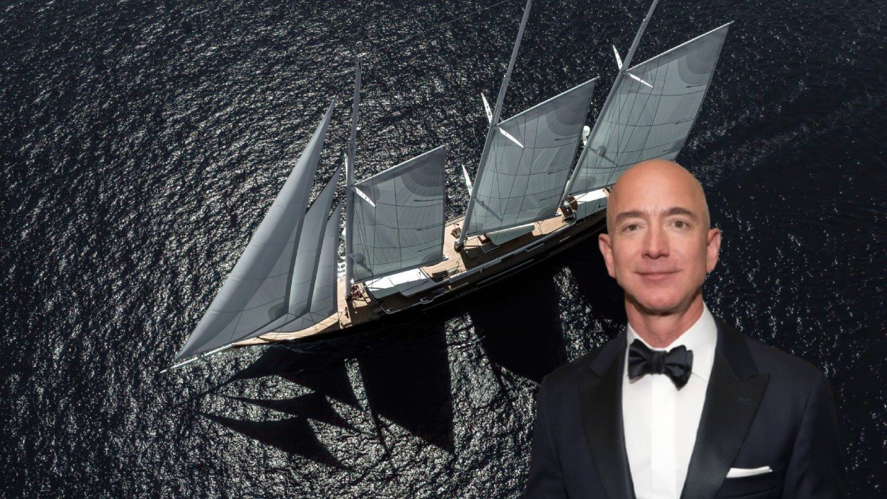 Jeff Bezos 500 milyon dolarlık dev yatını satışa çıkardı