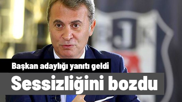 Fikret Orman sessizliğini bozdu: Başkan adaylığı yanıtını verdi