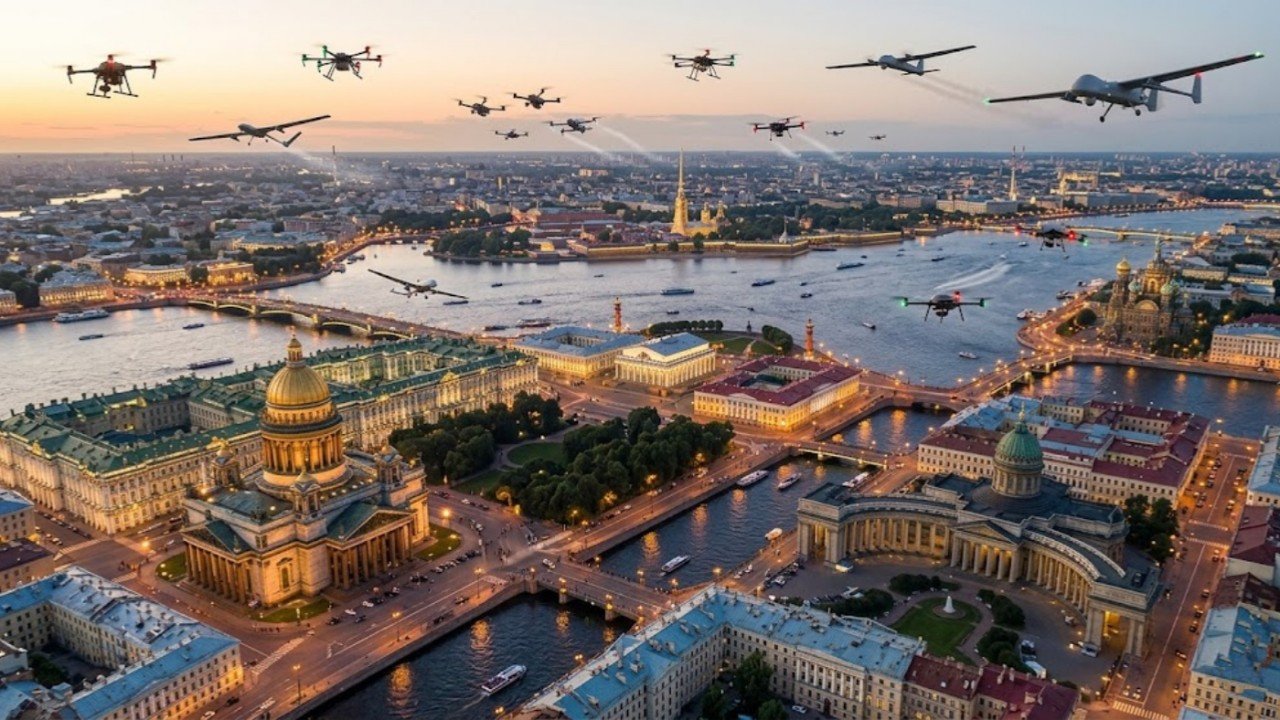 Ukrayna insansız hava araçlarıyla St. Petersburg bölgesini hedef aldı