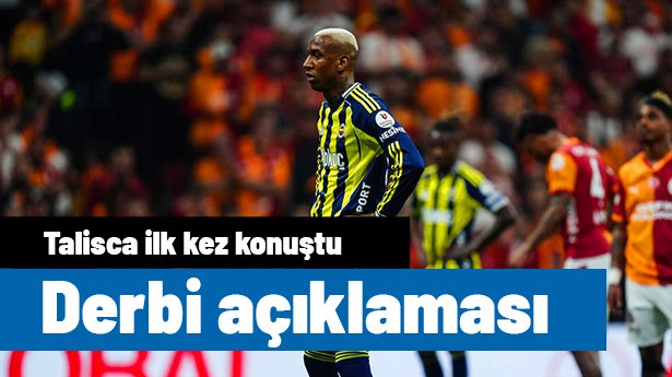 Anderson Talisca'dan derbi için flaş açıklama