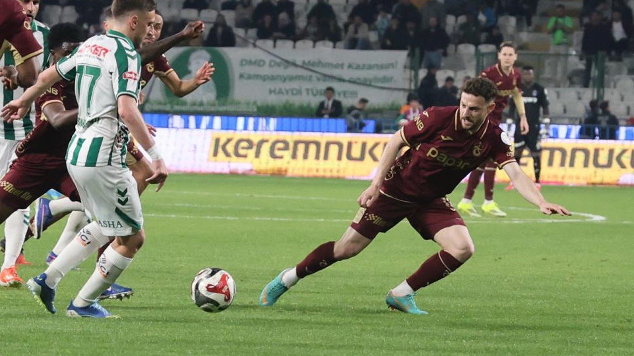 Trabzonspor Konya'da fırsat tepti
