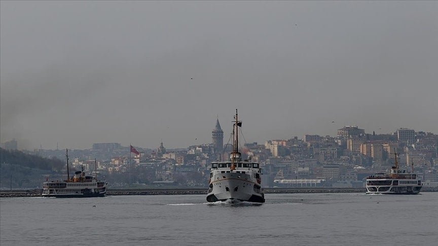 İstanbul'da çok sayıda vapur seferi iptal edildi