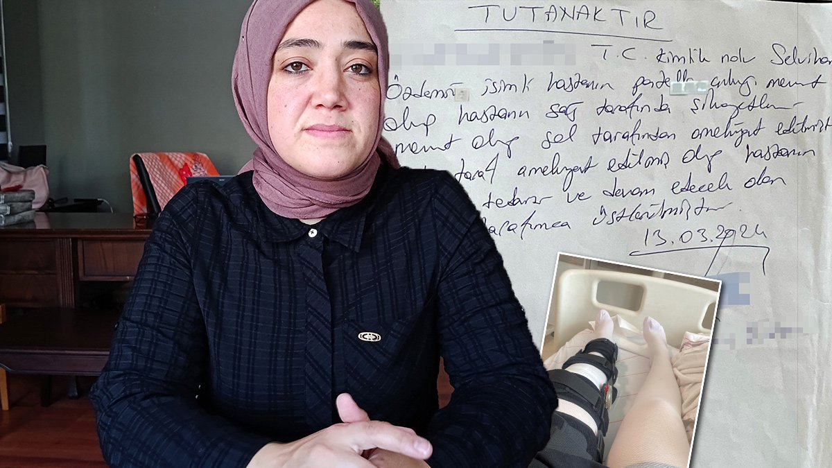 Özel hastanedeki doktordan akılalmaz hata. Sakat diz yerine sağlam olanı ameliyat etti