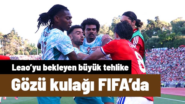 Rafael Leao'yu bekleyen büyük tehlike! Gözü kulağı FIFA'dan gelecek haberde