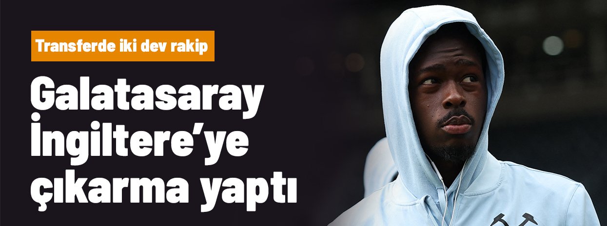 Galatasaray'dan İngiltere'ye transfer çıkarması: 17 milyon euroluk yıldız için iki dev rakip