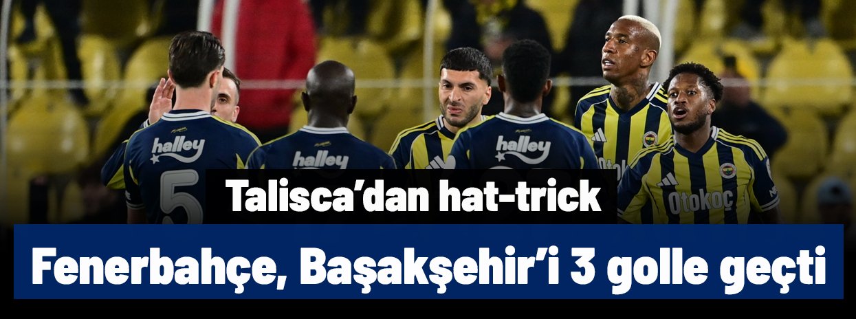 Fenerbahçe-Başakşehir (Canlı anlatım)