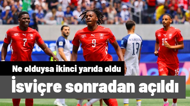 İsviçre - Bosna Hersek (İlk 11'ler)