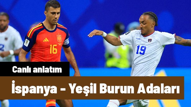 İspanya - Yeşil Burun Adaları (İlk 11'ler)