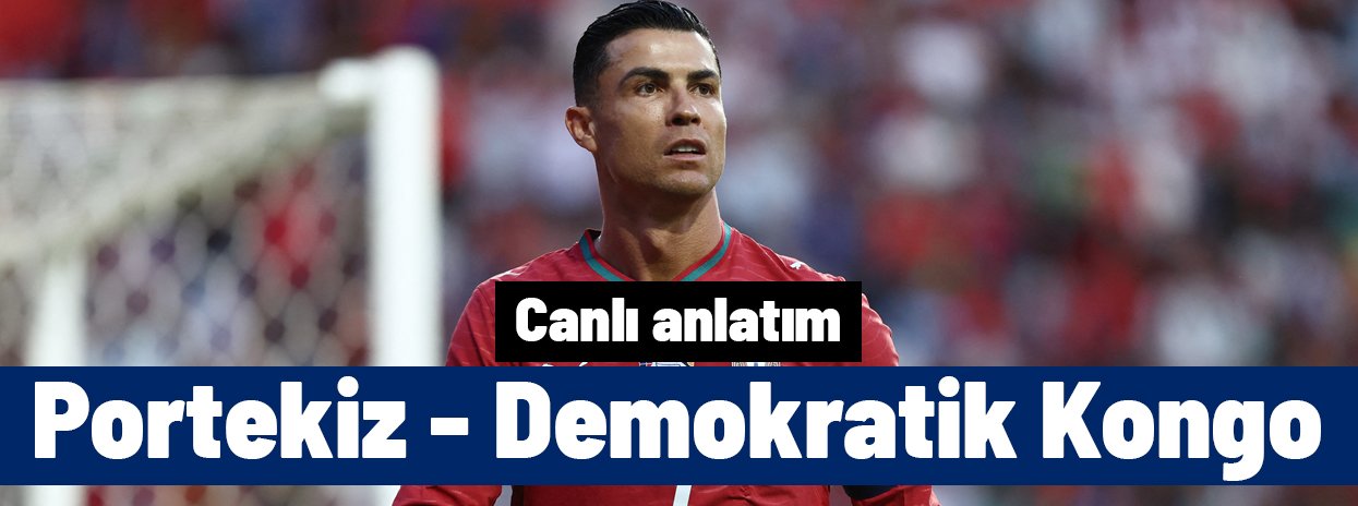 Portekiz - Demokratik Kongo (Canlı anlatım)