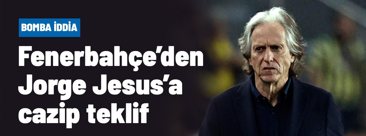 BOMBA! Fenerbahçe'den Jorge Jesus'a reddedilemeyecek teklif, rakamı duyurdular